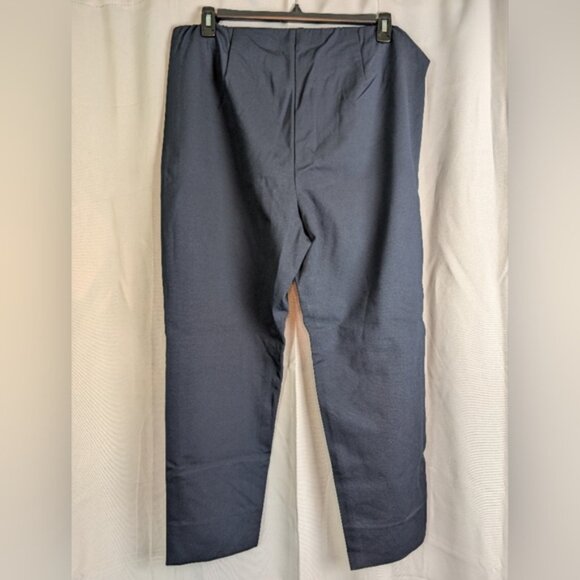 J. Jill Blue Trousers Versatile Pants - Picture 2 of 5